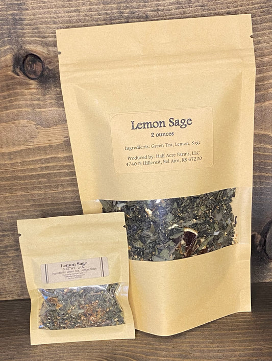 Lemon Sage Green Tea