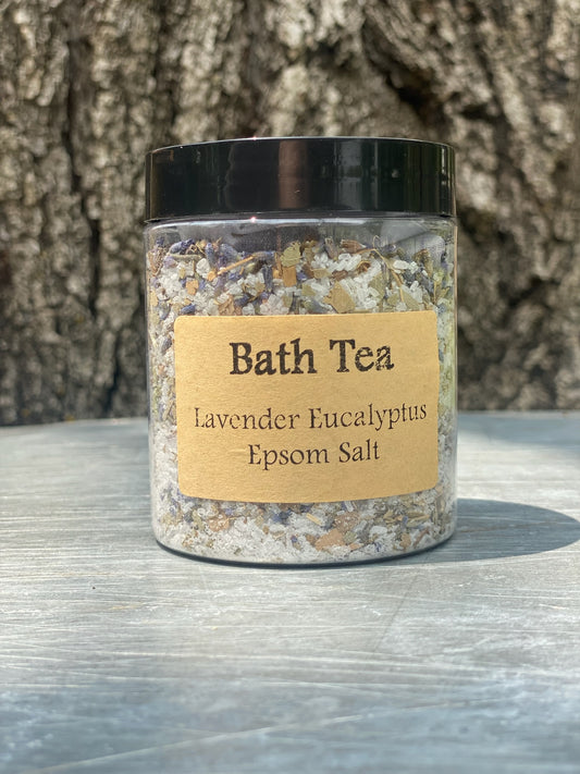 Lavender Eucalyptus Epsom Salt Bath Tea